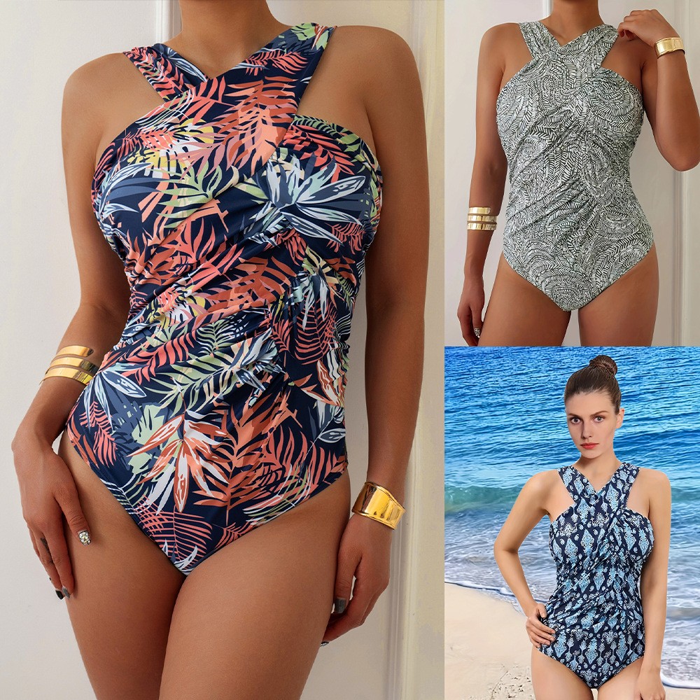 Women Swimsuit Plus Size Modes - Swimsuit Bikini Ruched 评论和价格