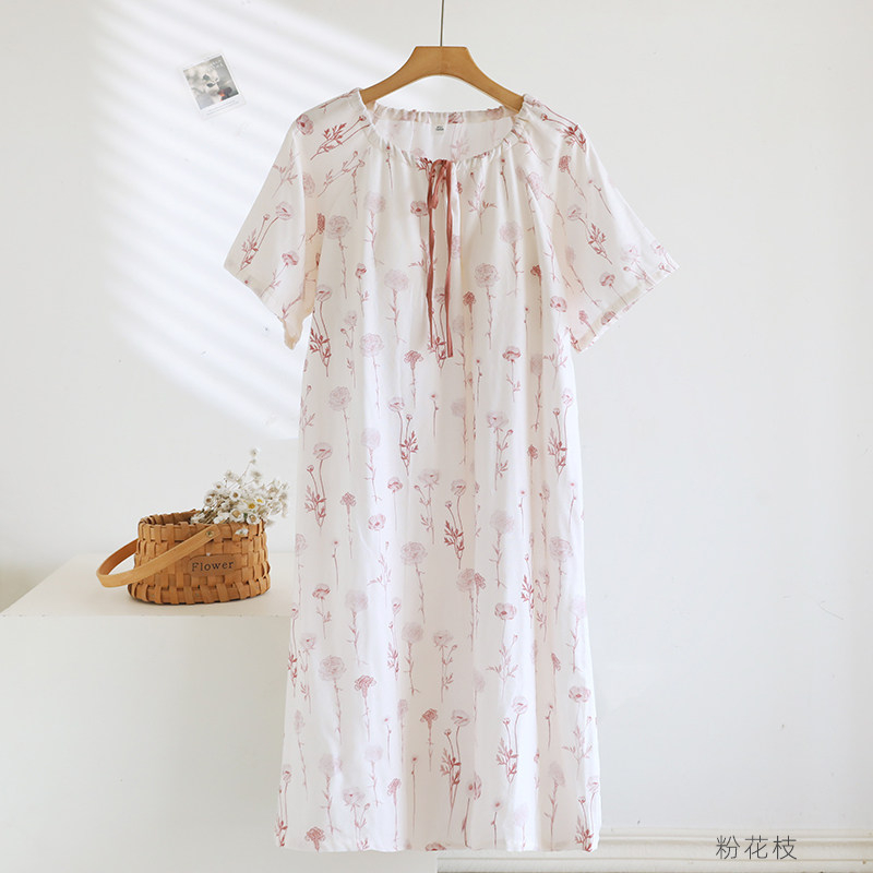 1-Piece Women‘s Nightgown, Cas - Midi Skirt Floral 评论和价格
