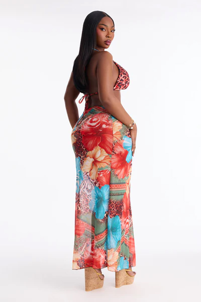 Women Plus Size Summer Boho Fl - Maxi Dress Halter 评论和价格