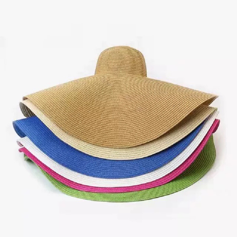 Oversized Beach Straw Hats for - Hat Floppy Wide 评论和价格