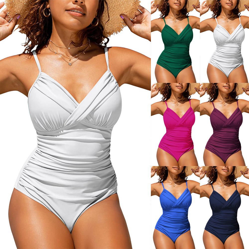 Woman Bikini Tankini Swimsuit  - Swimsuit Bikini Ruched 评论和价格
