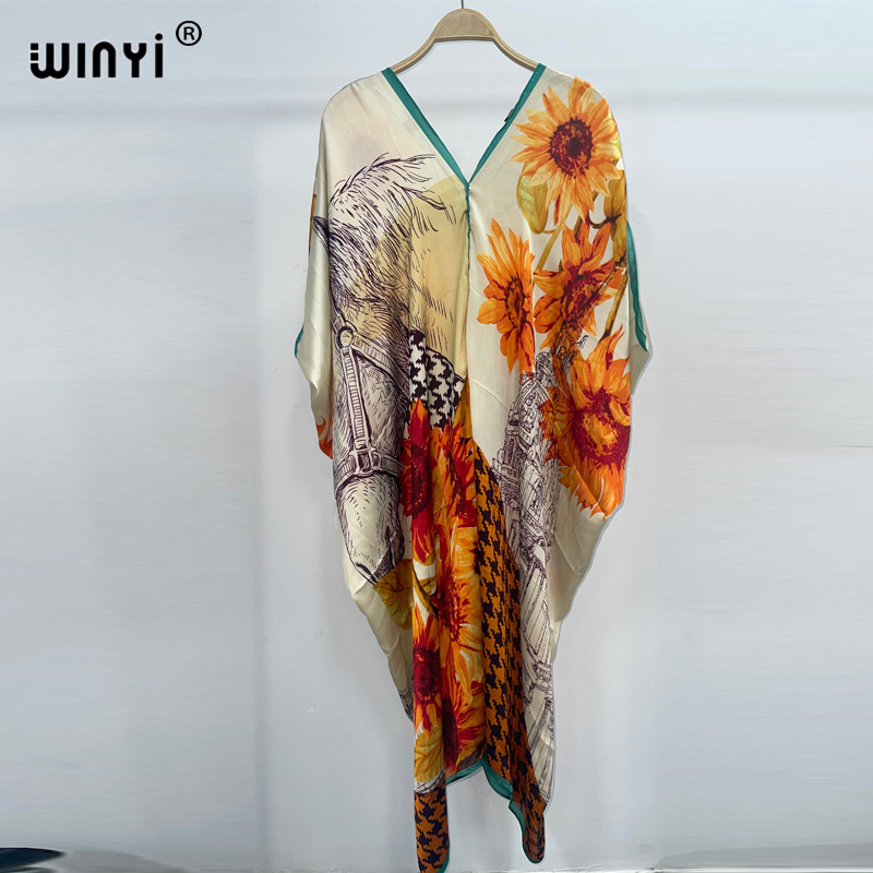 WINYI 2023 new Bohemian fashio - Cover Up Kaftan 评论和价格