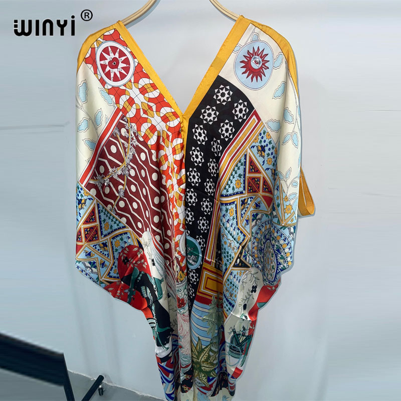 WINYI 2023 new Bohemian fashio - Cover Up Kaftan 评论和价格