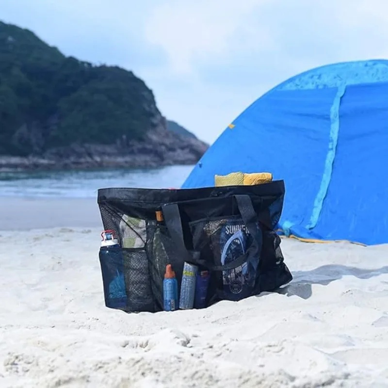 2026 New Large Capacity Mesh B - Tote Bag Beach 评论和价格