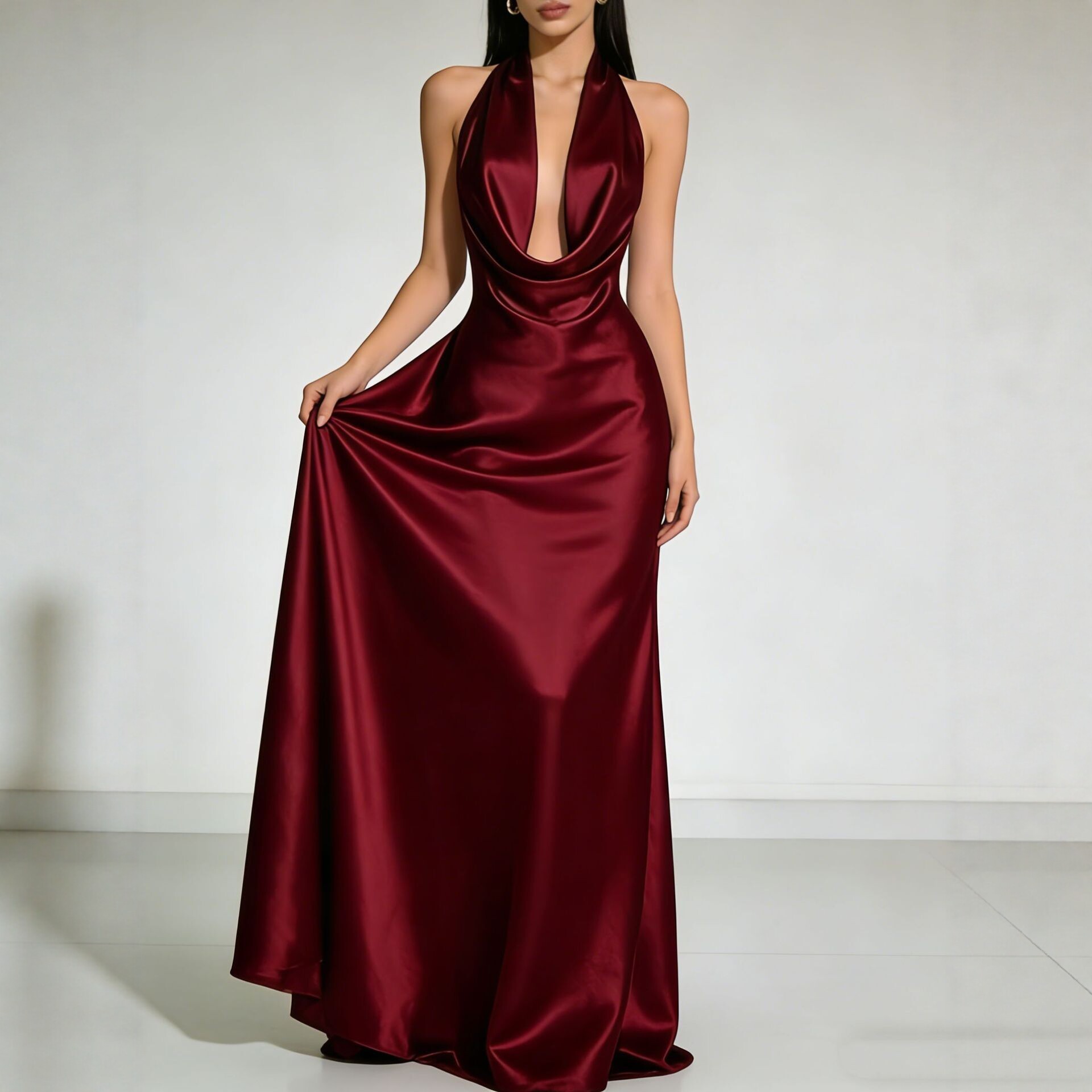 Elegant Party Dresses 2026 Wed - Maxi Dress Halter 评论和价格