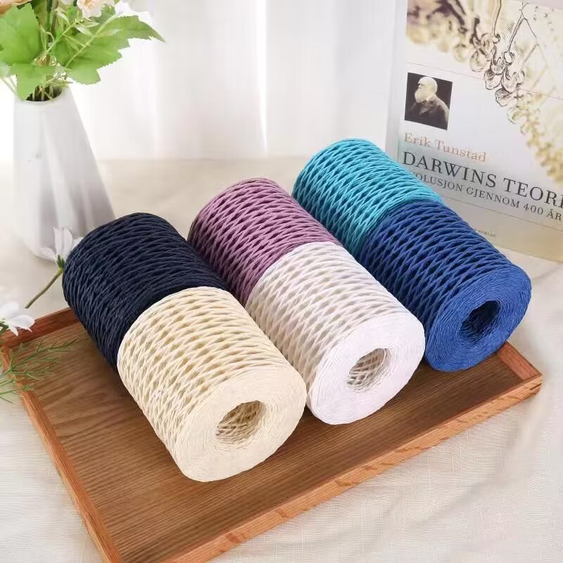 190g Raffia Yarn, Straw Paper  - Crochet Bag Raffia 评论和价格