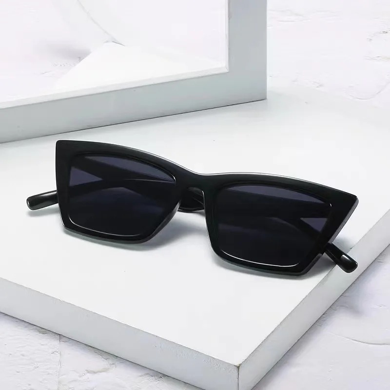 Luxury Cat Eye Black Sunglasse - Sunglasses Cat Eye 评论和价格