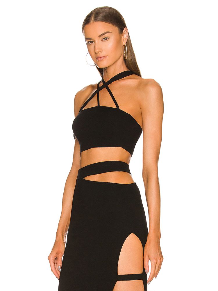Women's Bandage Suit 2022 Summ - Crop Top Crochet 评论和价格