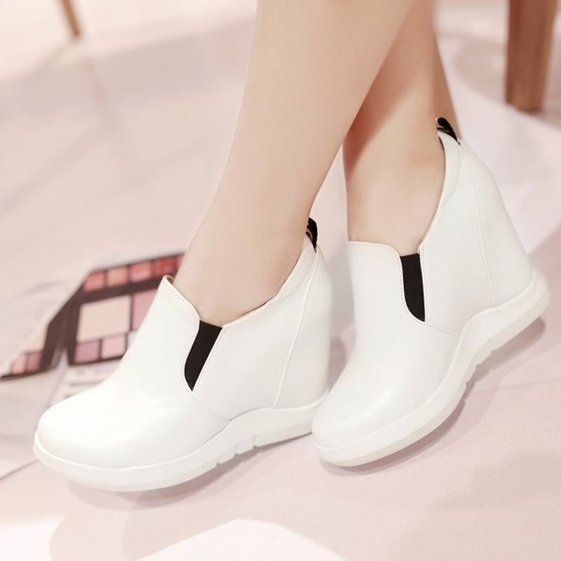 Hidden Platform Wedges Sneaker - Wedge Espadrille Women 评论和价格