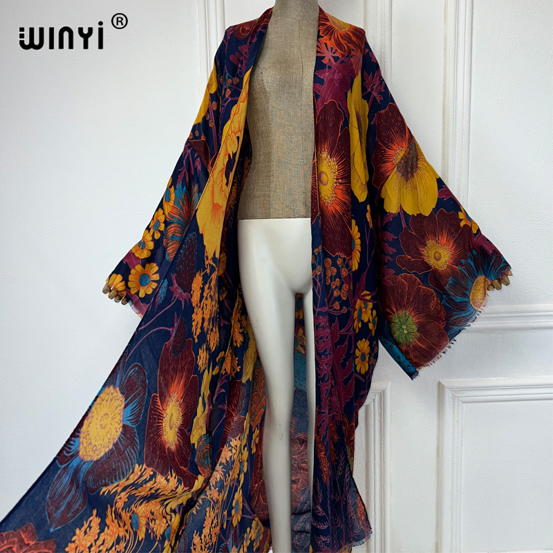 WINYI Africa Fashion Summer Ki - Cover Up Kaftan 评论和价格