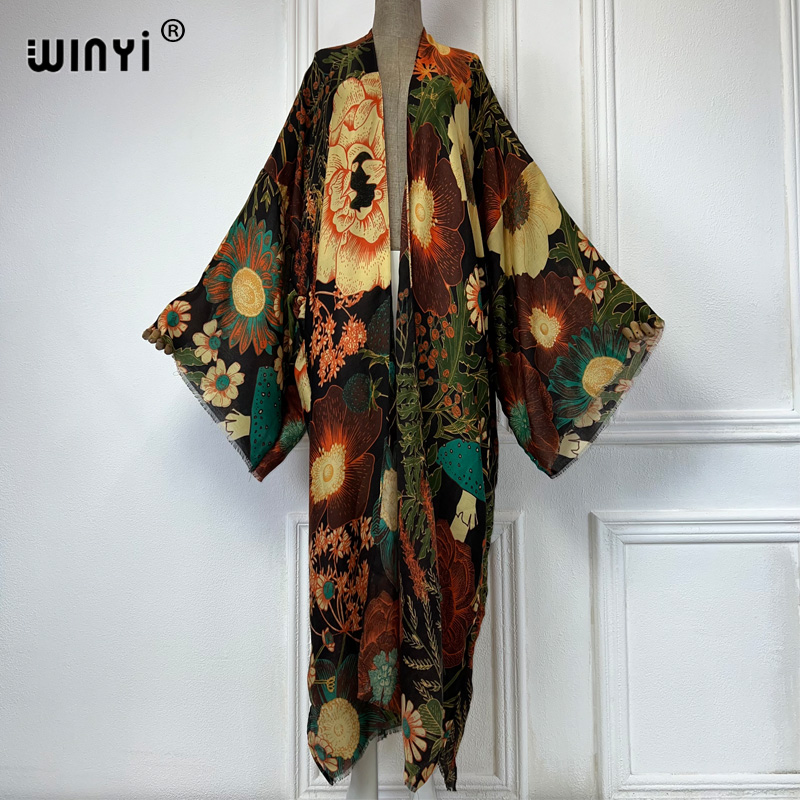 WINYI Africa Fashion Summer Ki - Cover Up Kaftan 评论和价格