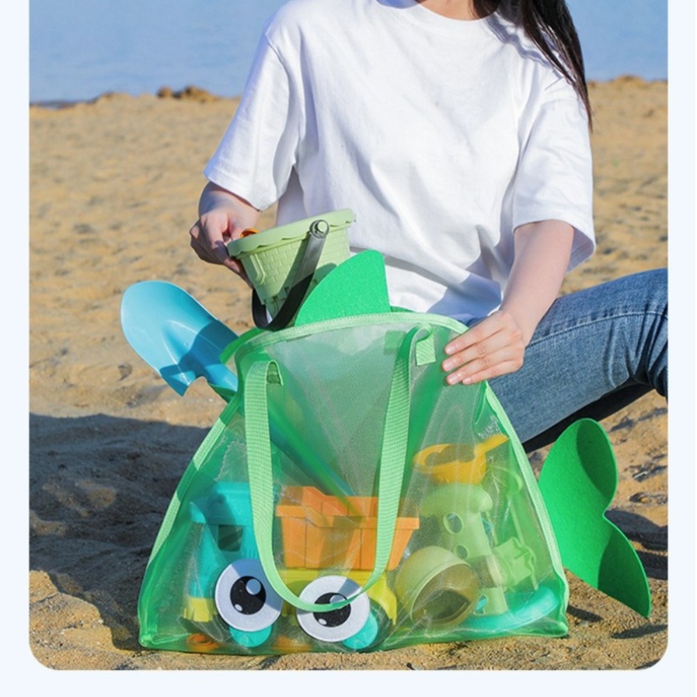 Kids Mesh Beach Bags Colorful  - Tote Bag Beach 评论和价格