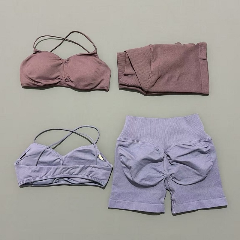 2 Piece Vision Gym Set Women Y - Crop Top Crochet 评论和价格