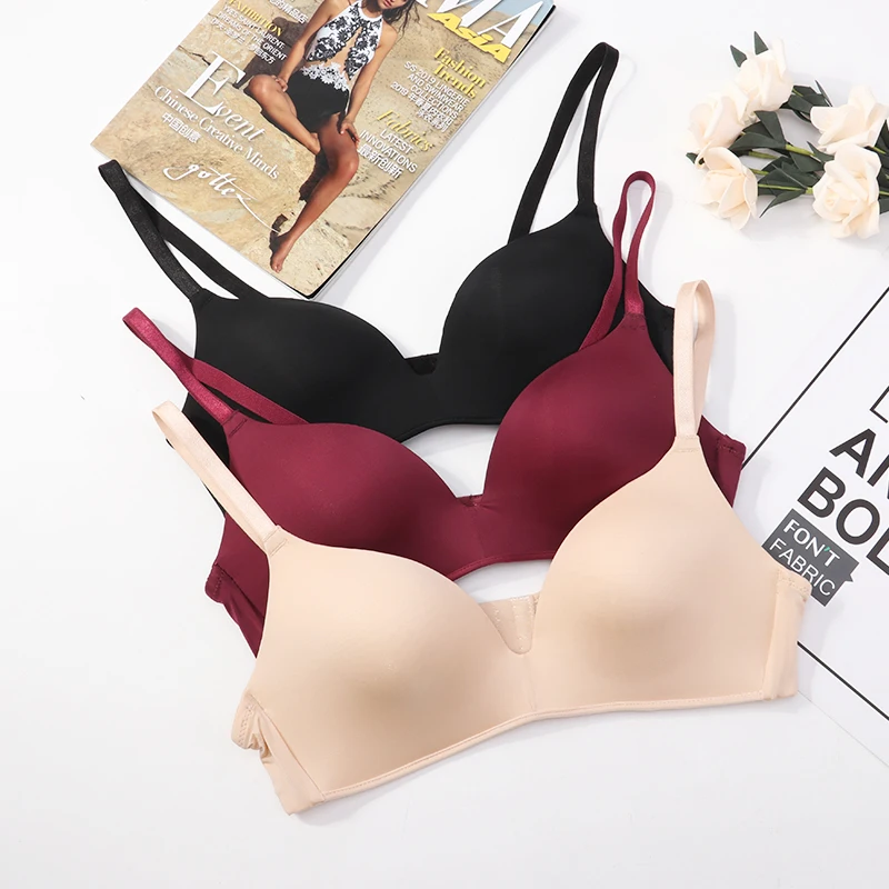 Seamless Sexy Bra For Women To - Bralette Triangle Set 评论和价格