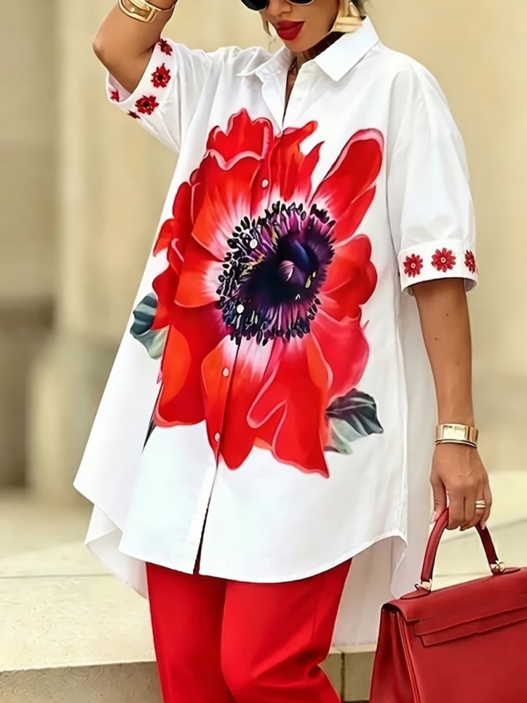 Vintage Women Floral Printed 2 - Romper Floral Print 评论和价格