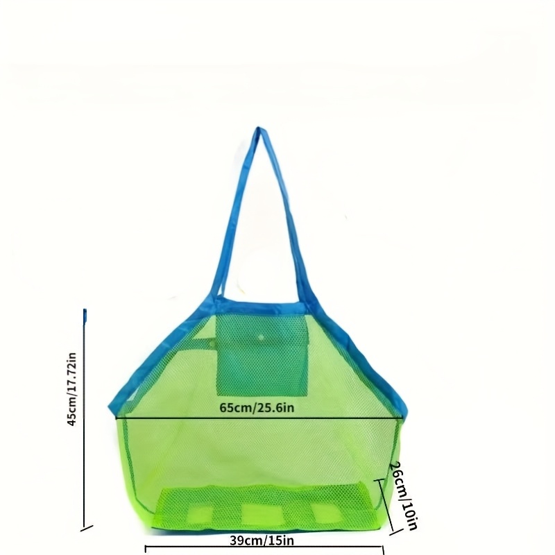 1pc Large Mesh Beach Tote Bag  - Tote Bag Beach 评论和价格