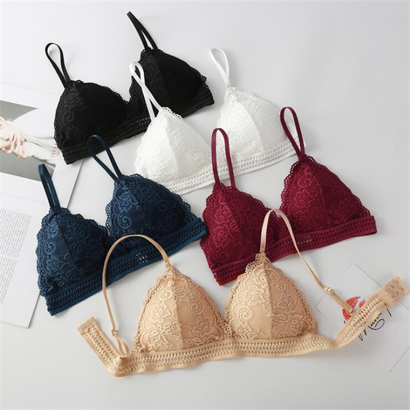 2026 Women's Bra New French Tr - Bralette Triangle Set 评论和价格
