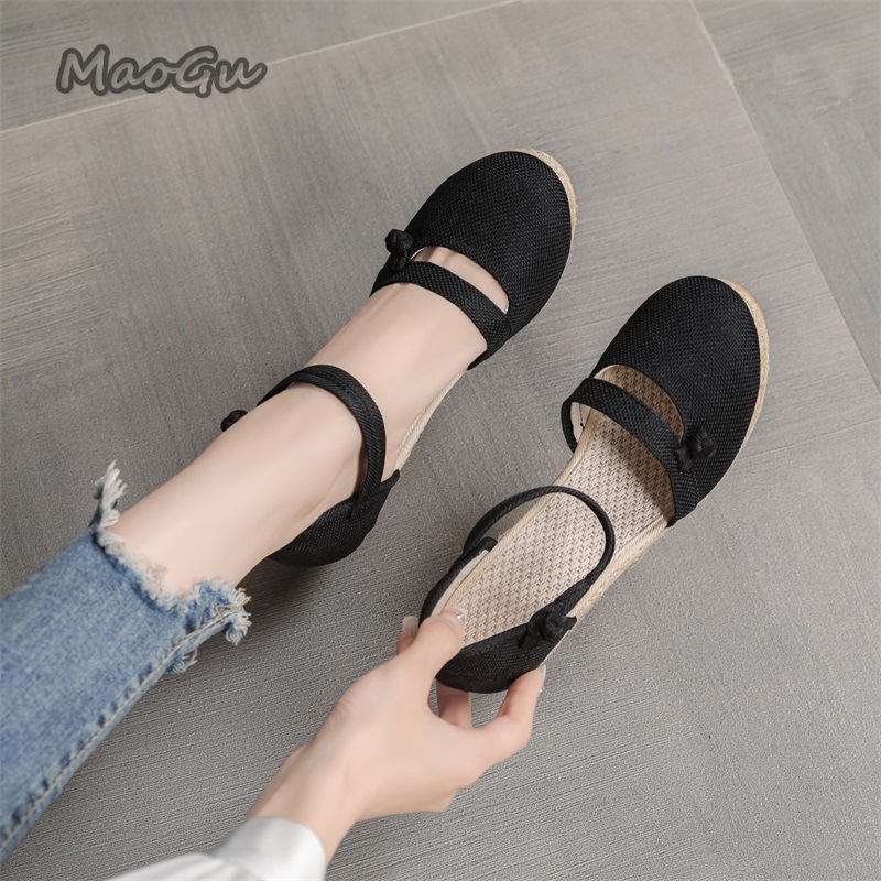 Women's Linen Espadrille Wedge - Wedge Espadrille Women 评论和价格