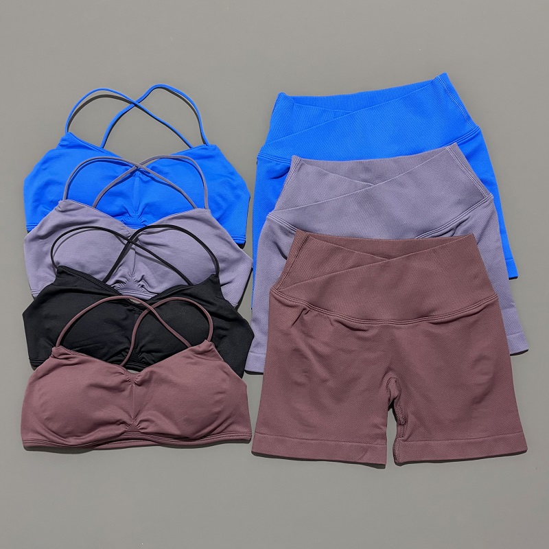2 Piece Vision Gym Set Women Y - Crop Top Crochet 评论和价格