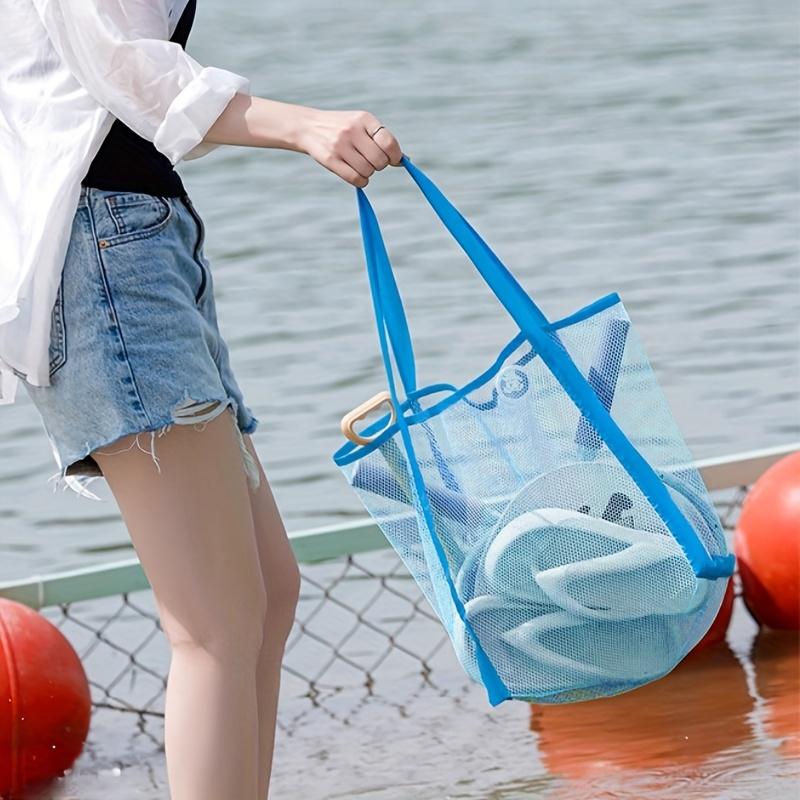 Multicolor Swimming Large Mesh - Tote Bag Beach 评论和价格